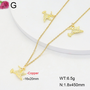 F2N401360bbov-J72  Fashion Copper Necklace