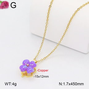 F2N401366vbll-J72  Fashion Copper Necklace