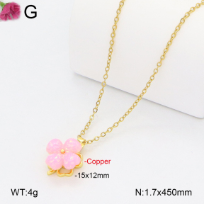 F2N401367vbll-J72  Fashion Copper Necklace