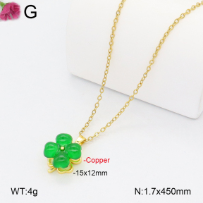 F2N401369vbll-J72  Fashion Copper Necklace