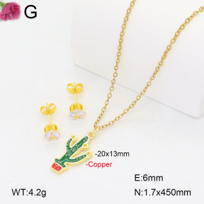 F2S006648vbll-J72  Fashion Copper Sets