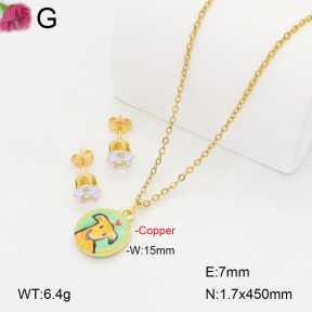 F2S006673bbml-J72  Fashion Copper Sets