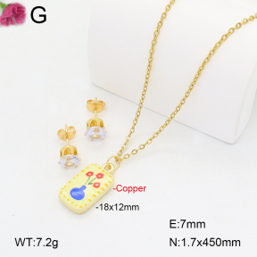 F2S006675bbml-J72  Fashion Copper Sets