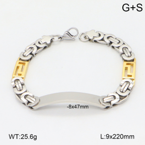 2B2005223vbpb-382  Stainless Steel Bracelet