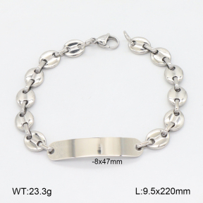 2B2005227bbov-382  Stainless Steel Bracelet