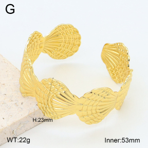 2BA202534bbml-480  Stainless Steel Bangle