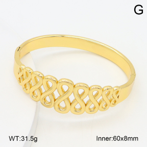2BA202553bbml-382  Stainless Steel Bangle