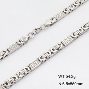 2N2008311ahlv-382  Stainless Steel Necklace