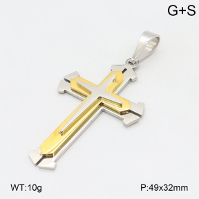 2P2005665bbml-382  Stainless Steel Pendant