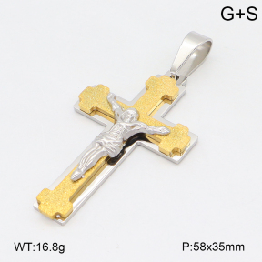 2P2005682bbov-382  Stainless Steel Pendant