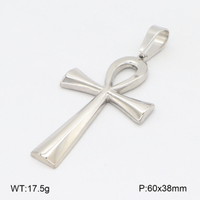 2P2005685bbov-382  Stainless Steel Pendant