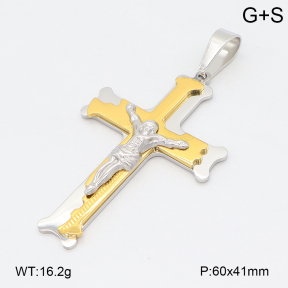 2P2005687bbov-382  Stainless Steel Pendant