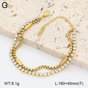 2B4005679bbml-712  Stainless Steel Bracelet