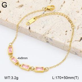 2B4005696bbml-712  Stainless Steel Bracelet