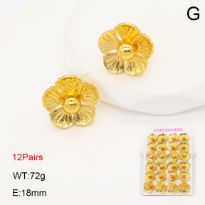 2E2006704ajvb-446  Stainless Steel Earrings