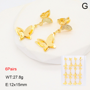 2E2006705vhov-446  Stainless Steel Earrings