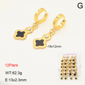 2E4004922ajma-446  Stainless Steel Earrings