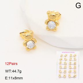 2E4004933ainm-446  Stainless Steel Earrings