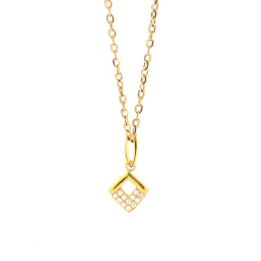 6N4004642aakl-691  Necklace Size：40+5cm  Stainless Steel Necklace  DN0121G