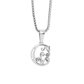 6N4004649baka-691  Necklace Size：40+5cm  Stainless Steel Necklace  DN0123C