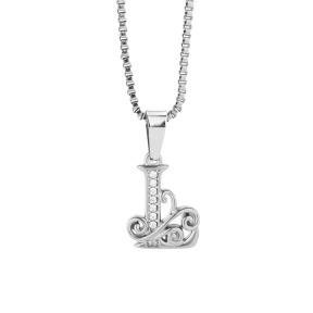 6N4004667baka-691  Necklace Size：40+5cm  Stainless Steel Necklace  DN0123L