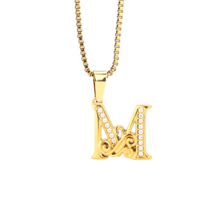 6N4004670vbll-691  Necklace Size：40+5cm  Stainless Steel Necklace  DN0123MG