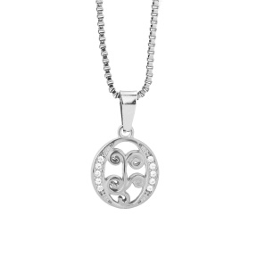6N4004673baka-691  Necklace Size：40+5cm  Stainless Steel Necklace  DN0123O