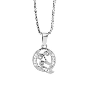 6N4004677baka-691  Necklace Size：40+5cm  Stainless Steel Necklace  DN0123Q