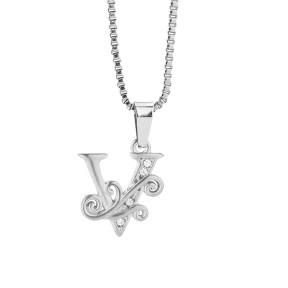 6N4004687baka-691  Necklace Size：40+5cm  Stainless Steel Necklace  DN0123V