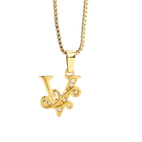 6N4004688vbll-691  Necklace Size：40+5cm  Stainless Steel Necklace  DN0123VG