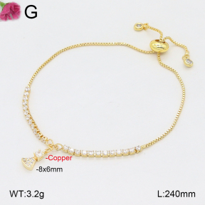 F2B402729bhva-J135  Fashion Copper Bracelet