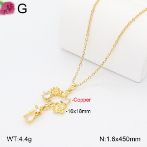 F2N401373vbnb-J135  Fashion Copper Necklace
