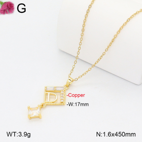 F2N401374vbnb-J135  Fashion Copper Necklace