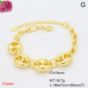 F6B200347bhia-L017  Fashion Copper Bracelet