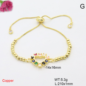 F6B407035ablb-L017  Fashion Copper Bracelet