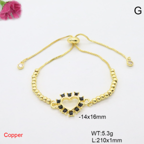 F6B407037ablb-L017  Fashion Copper Bracelet