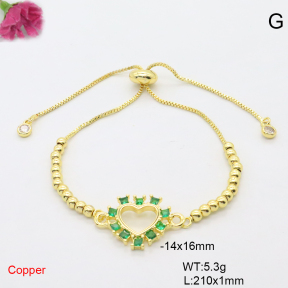 F6B407038ablb-L017  Fashion Copper Bracelet