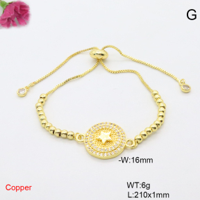 F6B407040ablb-L017  Fashion Copper Bracelet