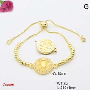 F6B407044ablb-L017  Fashion Copper Bracelet