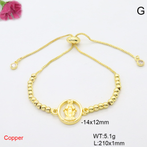 F6B407047ablb-L017  Fashion Copper Bracelet