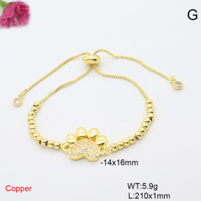 F6B407049ablb-L017  Fashion Copper Bracelet