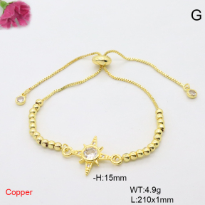 F6B407050ablb-L017  Fashion Copper Bracelet
