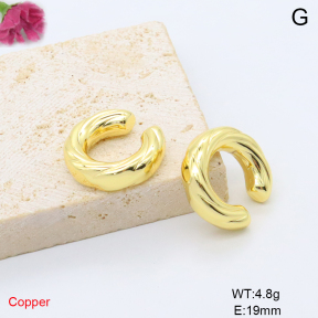 F6E200860ablb-L017  Fashion Copper Earrings