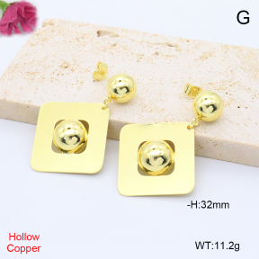 F6E200865vbmb-L017  Fashion Copper Earrings