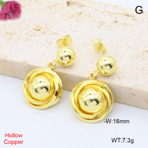 F6E200867ablb-L017  Fashion Copper Earrings