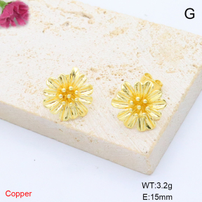 F6E200871ablb-L017  Fashion Copper Earrings