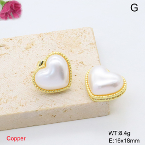 F6E302143ablb-L017  Fashion Copper Earrings
