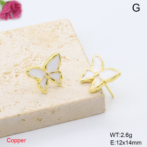 F6E302146ablb-L017  Fashion Copper Earrings