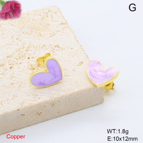 F6E302149baka-L017  Fashion Copper Earrings