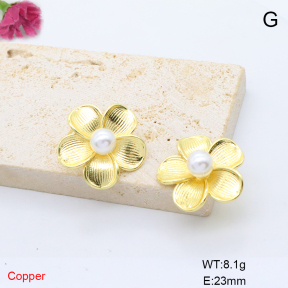 F6E302156ablb-L017  Fashion Copper Earrings